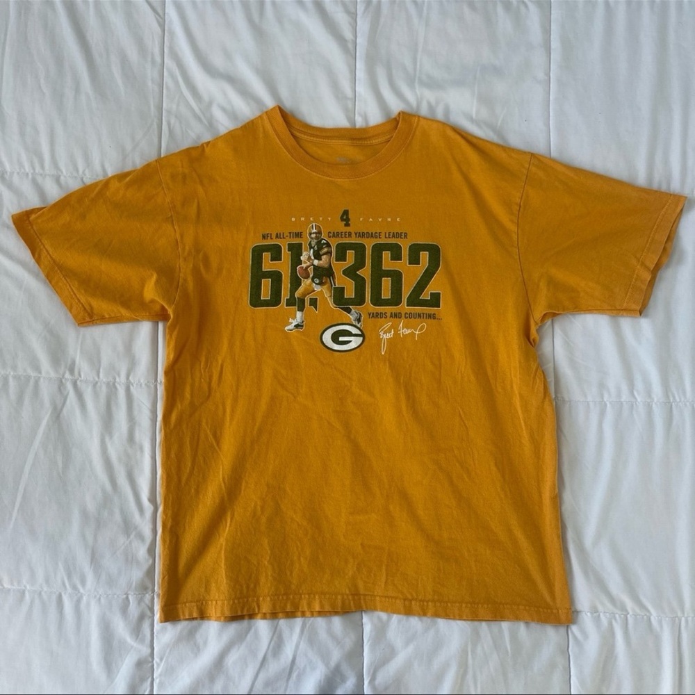 Vintage Reebok Green Bay Packers Brett Favre T-Shirt